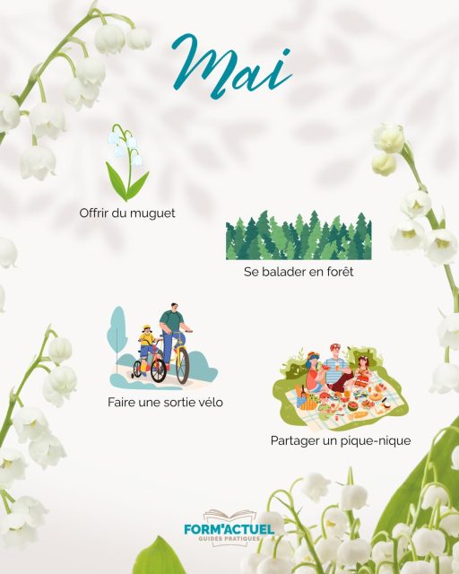 Au mois de Mai fait ce qu’il te plaît !

C’est quoi votre plaisir du mois de Mai ? 🤗