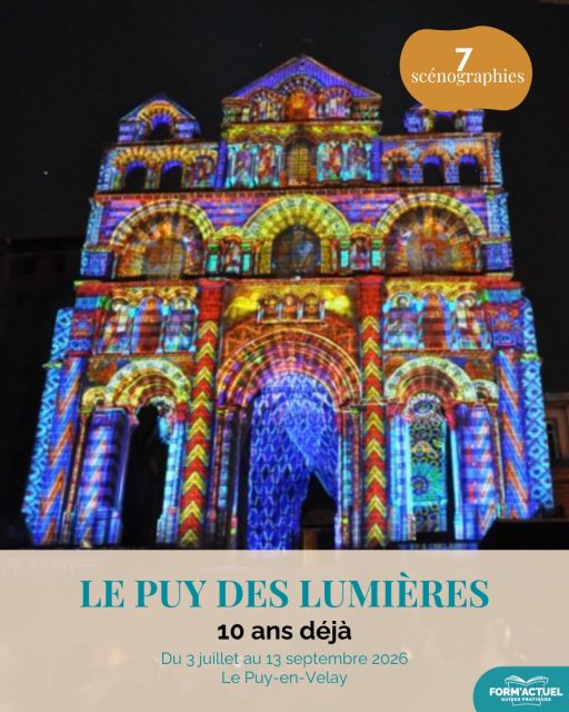 ✨ Quand la nuit tombe, la magie s’illumine...
Cet été, laissez-vous émerveiller par Le Puy des Lumières ! 💫
À la tombée du jour, le parc se transforme en un véritable spectacle sur les monuments, où les jeux de lumière, les projections et les ambiances féeriques subliment les décors et vous plongent dans une expérience inoubliable.
🧑🧑🧒 En famille, entre amis ou en couple, prolongez votre journée et vivez une soirée hors du temps, remplie d’émotions et de poésie.
📍 Rendez-vous au Puy-en-Velay et à Brives-Charensac pour découvrir Le Puy des Lumières et créer des souvenirs qui resteront gravés.
✨ Alors, prêts à vivre la magie ?