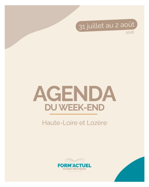 Que faire ce week-end ? 💡
On vous dit tout ici, que ce soit en Haute-Loire ou en Lozère ! 😉
Qu’avez vous prévu ? Dites le nous en commentaire ! ⬇️